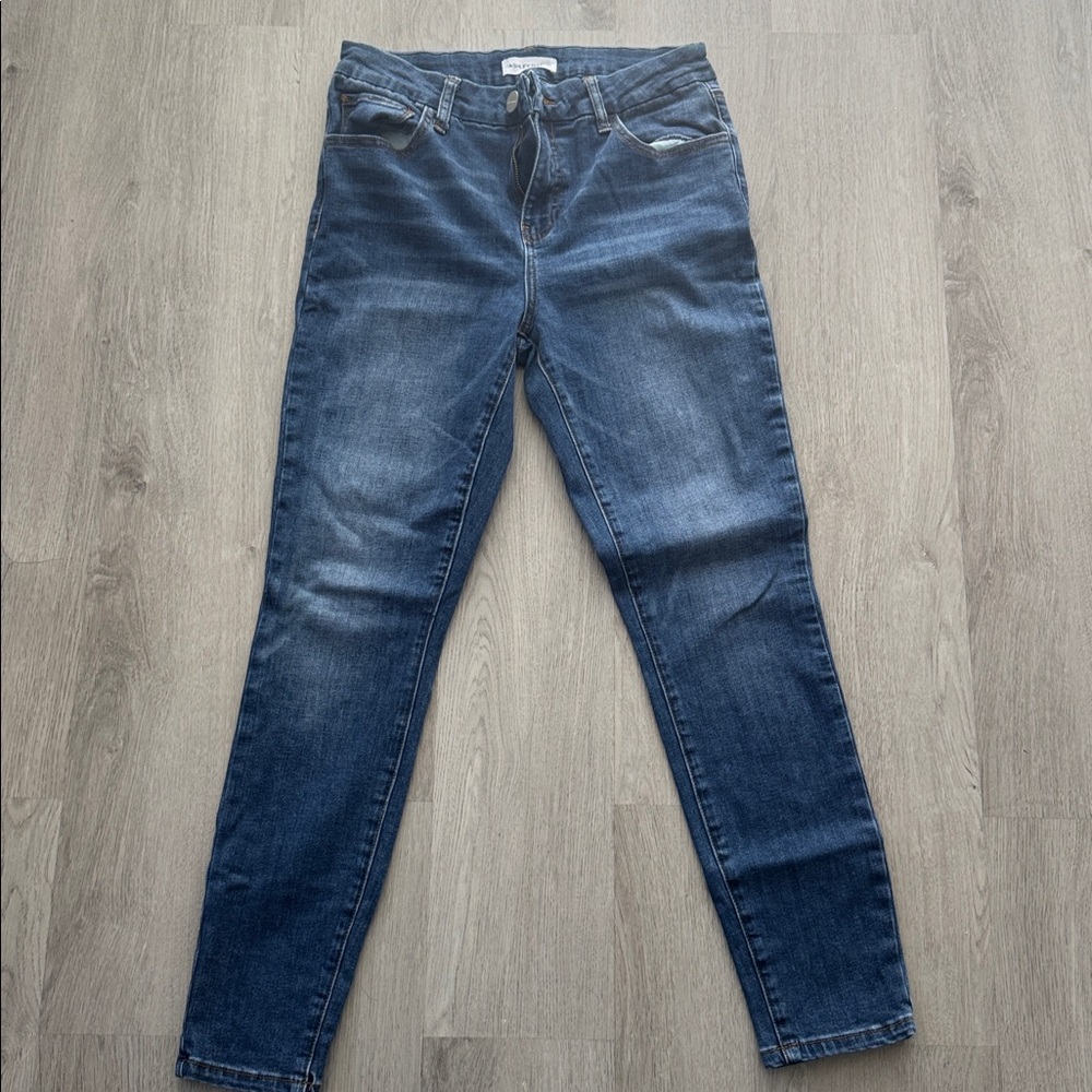 Ashley Mason Deep Blue Denim Jeans